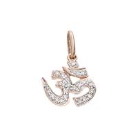 14KR 11mm 9pts/22pcs Ohm Charm