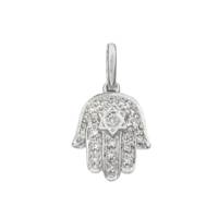 14KW 13mm 8pts/18pcs Hamsa Charm Style C