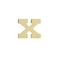 14KY Letter X 6.2mm