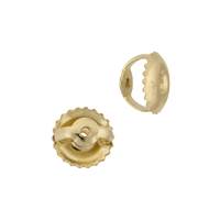 14KY 5.3X1.05mm Hole Earring Screw Earnut Type-B