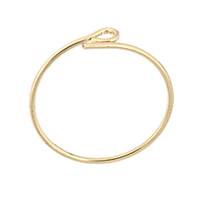 GF 15X0.70mm Beading Hoop Earring