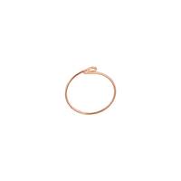 R- GF 15X0.70mm Beading Hoop Earring
