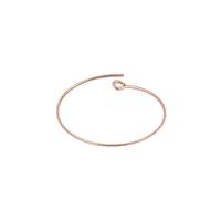 R- GF 25X0.70mm Beading Hoop Earring