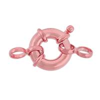 Rose Gold Vermeil 12mm Close Ring Springring Clasp