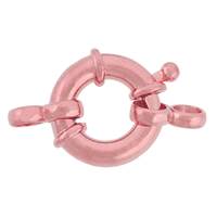 Rose Gold Vermeil 15mm Close Ring Springring Clasp