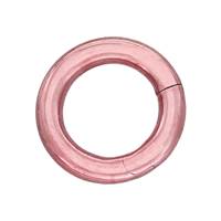 Rose Gold Vermeil 20mm Round Ring Clasp