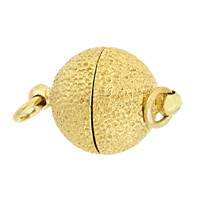 Vermeil 10mm Star Dust Ball Magnetic Clasp