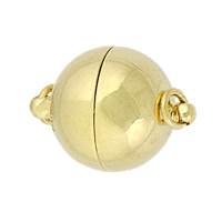 Vermeil 12mm Ball Magnetic Clasp