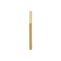 14KY 1X11mm Earring Screw Post Type-B This Post Only Fit With Type-B Back