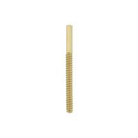 14KY 1X11mm Earring Screw Post Type-B This Post Only Fit With Type-B Back