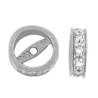 14KW 7mm 5pts/10pcs Diamond Roundel Bead