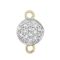 14KY 8mm 4pts/14pcs Diamond Disc Connector