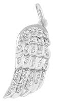 14KW 21X9mm 10pts/34pcs.dia Left Wing Charm