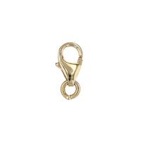 14KY 7mm Oval Lobster Clasp