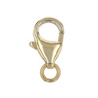 14KY 11.9mm Oval Lobster Clasp