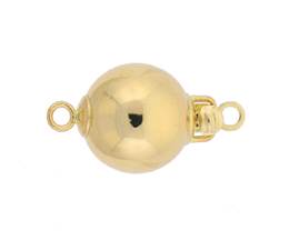 14KY 8mm Ball Clasp