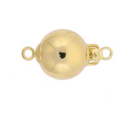 14KY 8mm Ball Clasp