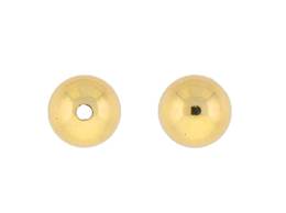 14KY 5mm Ball Bead 1.0mm Hole