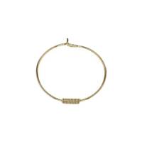 14KY SLEEPER EARRING