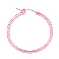 R- GF 34x2mm Hoop Flex Earring