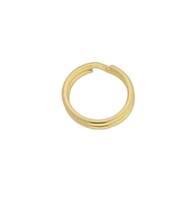 14KY 3.5mm Round Split Ring