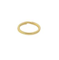 14KY 4.9X6.8mm Oval Split Ring