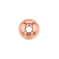 14KR 6mm Ball Bead With 1.8mm Hole