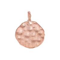 10mm Hammered Disc Charm
