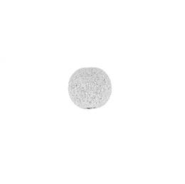 Sterling Silver 6mm Stardust Bead