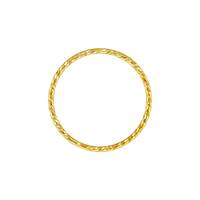 GF Size5 1.0mm Thick Sparkle Stacking Ring