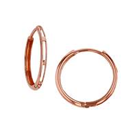 14KR 2x13mm Huggie Earring