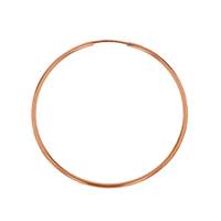 R- GF 40MM Endless Hoop Earring