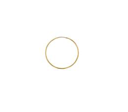 GF 12MM Endless Hoop Earring