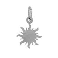 14KW 7mm Flat Sun Charm