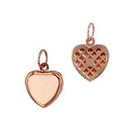 14KR 7mm Heart Charm