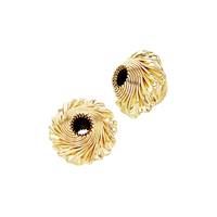 Gold Filled 8.5X7.4mm Twist Lantern Bead