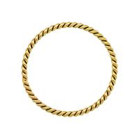 GF Size6 Twisted Stacking Ring