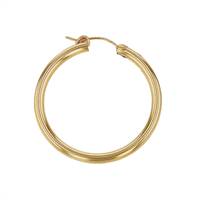 GF 42x3mm Flex Hoop Earring