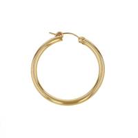 GF 18x3mm Flex Hoop Earring