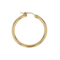 GF 27x3mm Flex Hoop Earring