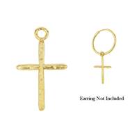 25x14mm Cross Charm