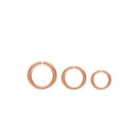 14KR 4.5mm Rose Gold Open Jump Ring 0.76mm Thick