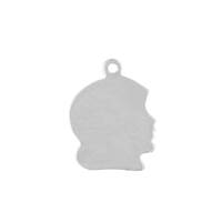 SS 16x12mm Girl Charm