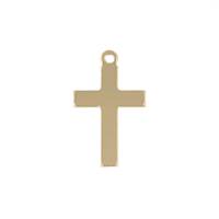 GF 16x10mm Cross Charm