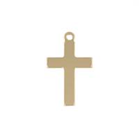 GF 16x10mm Cross Charm