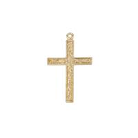 GF 26X15mm Cross Charm