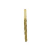 18KY 11X1.05mm Earring Screw Post Type-B This Post Only Fit Type-B Back