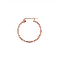 R- GF 10x1.3mm Round Click Hoop Earring