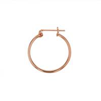 R- GF 12x1.3mm Round Click Hoop Earring