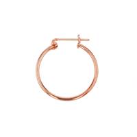 R- GF 14x1.3mm Round Click Hoop Earring